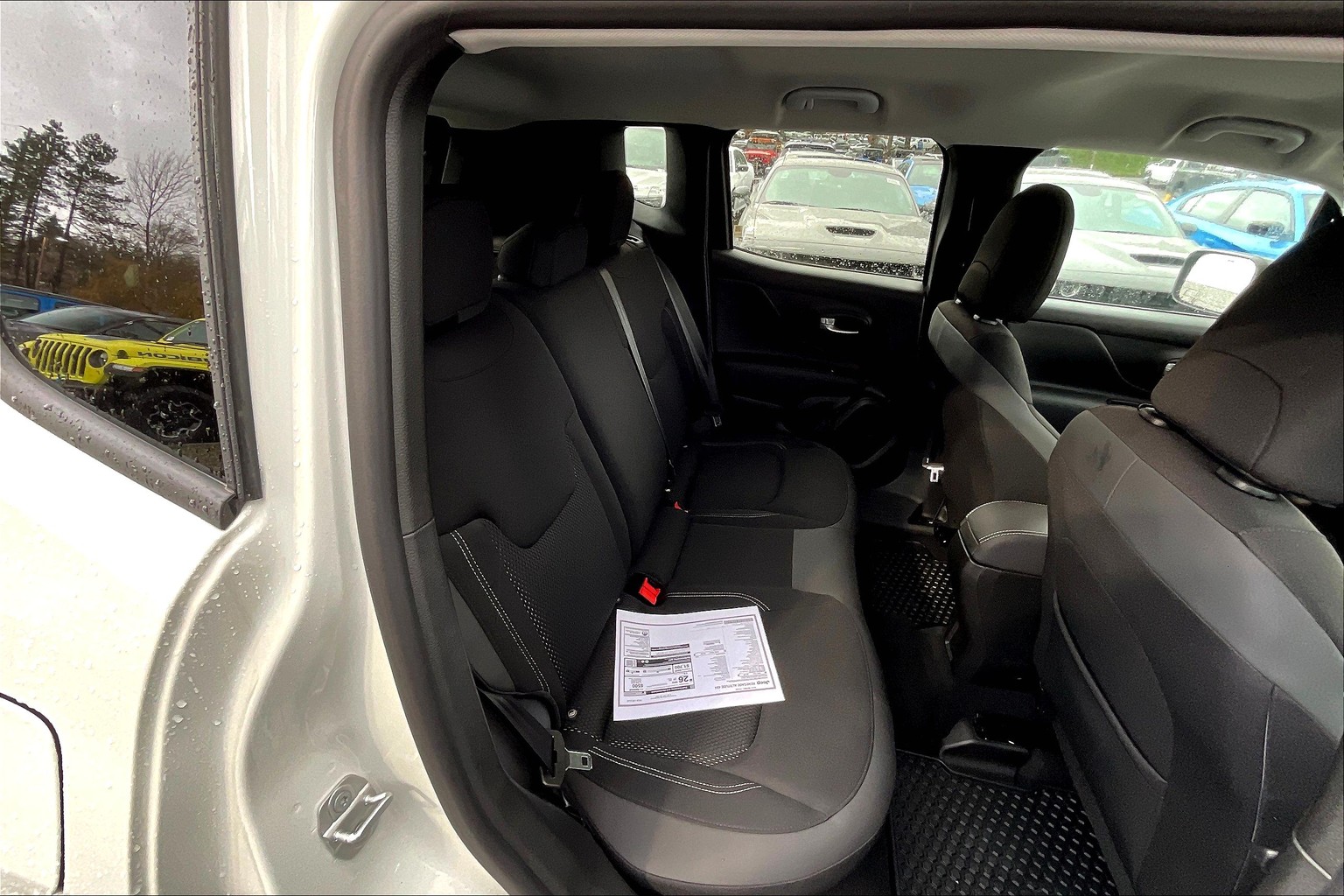 Jeep renegade back on sale seat